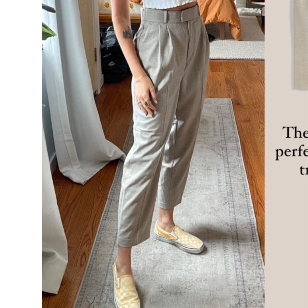 H&M Women’s Trousers Khaki Slacks